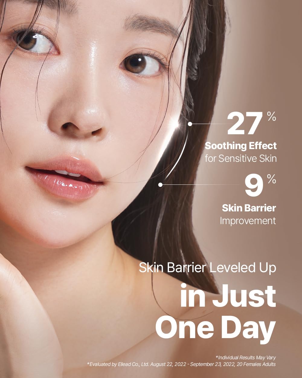 donginbi oil texture drop on fingertip demonstrating lightweight fast absorption