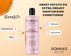 Donna's Recipe by Tabitha Brown creamy conditioner texture for deep hydration