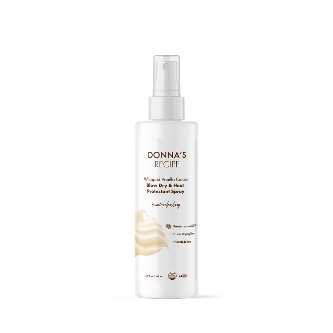Donna's Recipe front packaging showing product and usage benefits