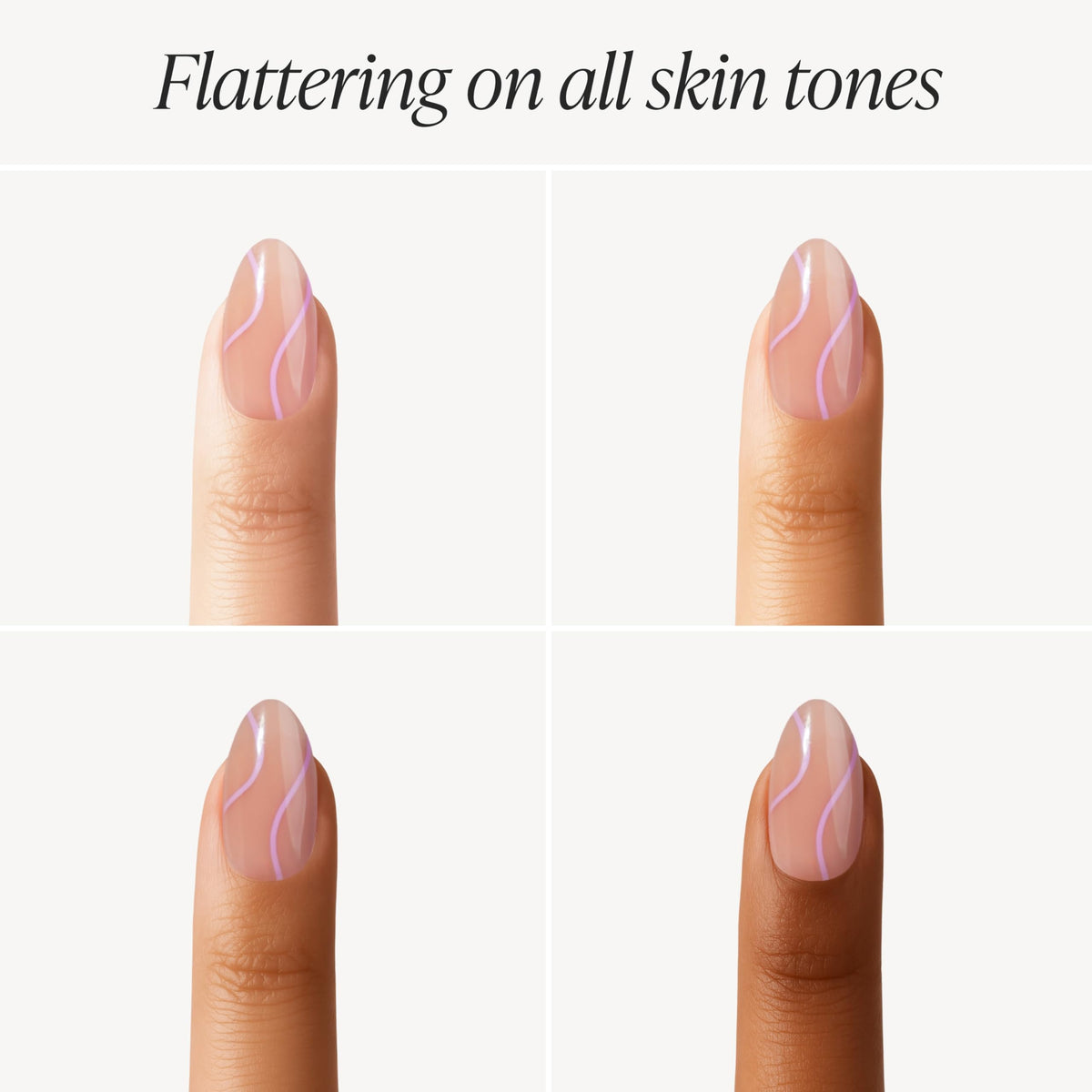 DOONAILS application step with rosewood stick prepping cuticle for neater adhesion