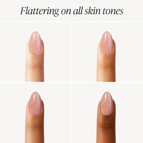 DOONAILS application step with rosewood stick prepping cuticle for neater adhesion