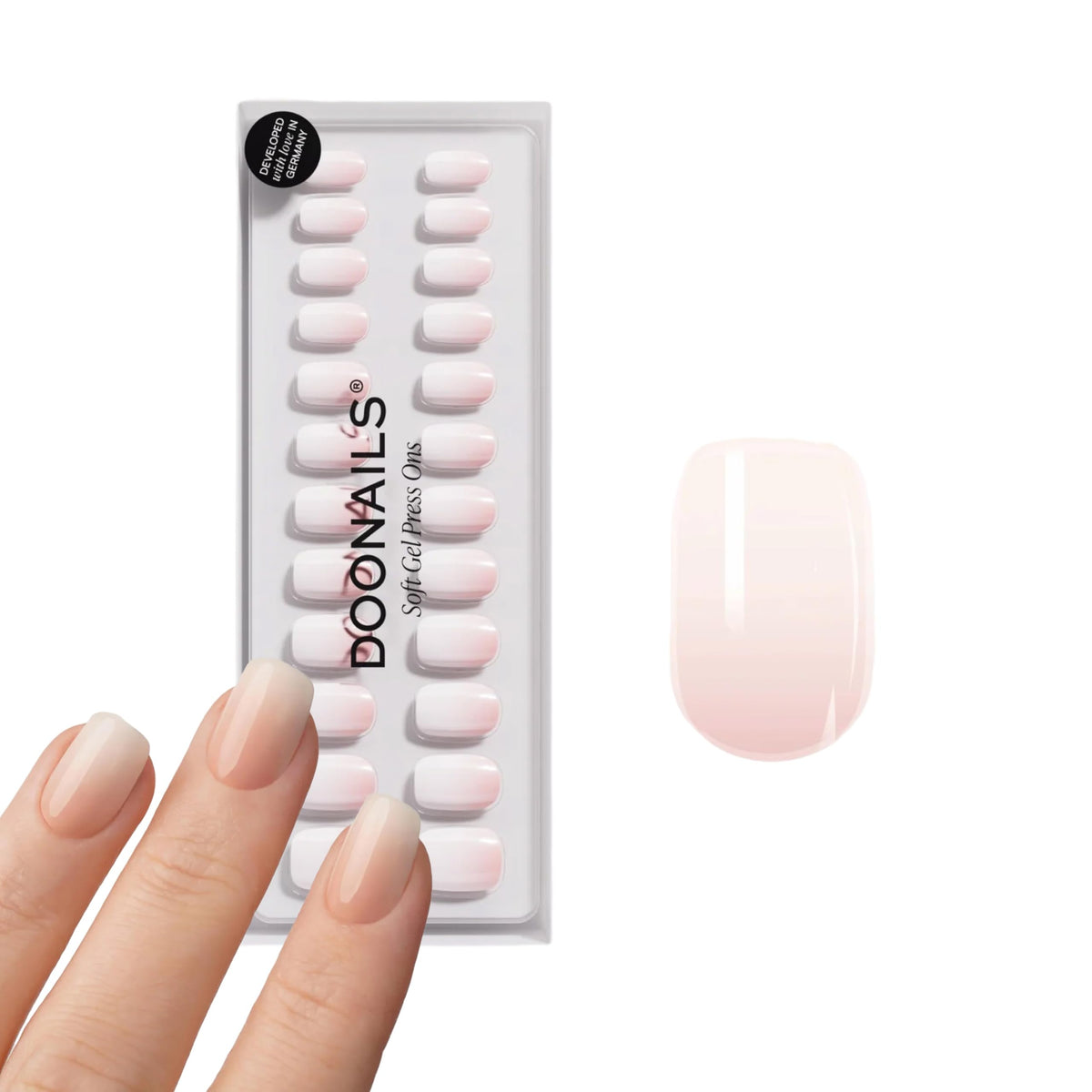 DOONAILS front packaging showing kit contents and benefit of ready-to-use convenience
