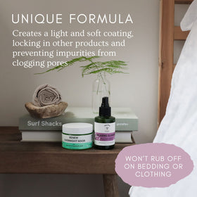 Doppeltree jar on a nightstand lifestyle scene signaling evening routine convenience