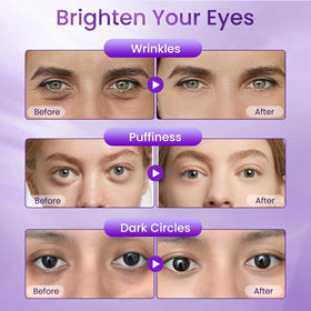 Doracome boxed packaging display conveying premium, travel-ready eye care