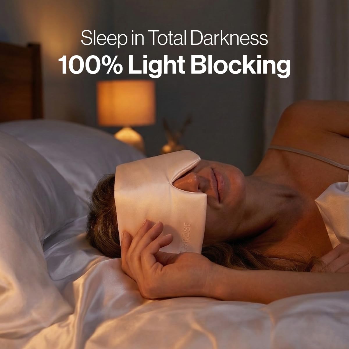 Dore & Rose adjustable strap detail highlighting secure non-slip fit during sleep