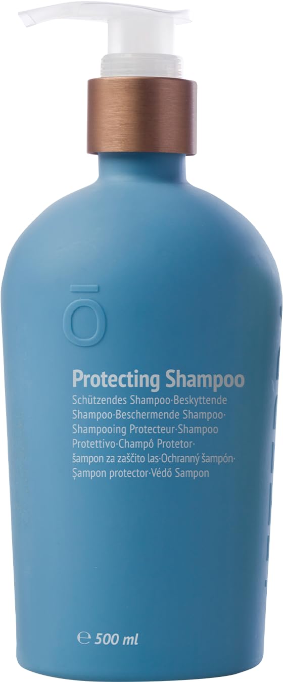 doTERRA protecting shampoo front packaging showing bottle and label for clean hair