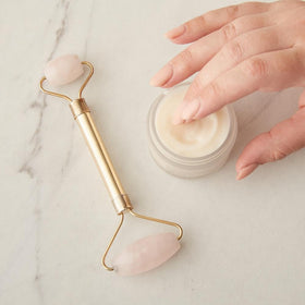 doTERRA moisturizer swatch on hand highlighting smooth feel and quick absorption
