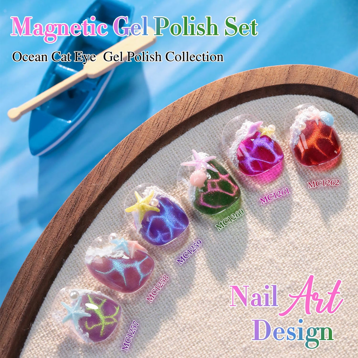 Double Rhythm lifestyle scene with polish kit on vanity illustrating at-home gel manicure setup