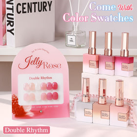 Double Rhythm bottle close-up highlighting secure cap and smooth pigment flow benefit