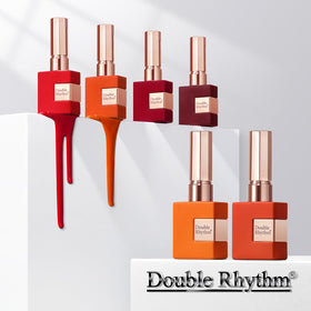 Double Rhythm bottle next to a ruler showing 15ml scale for size reference