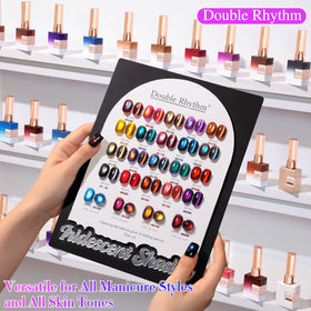 Double Rhythm color palette layflat showing coordinated tones and mixing versatility