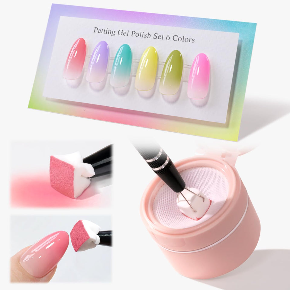 Double Rhythm front packaging showing complete gel polish kit and benefits