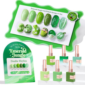 Double Rhythm front packaging showing olive lime green kit and cohesive finishes for easy selection