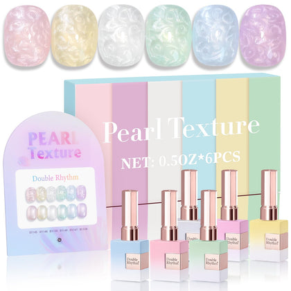 Double Rhythm front view showing six bottles and color coordination benefit