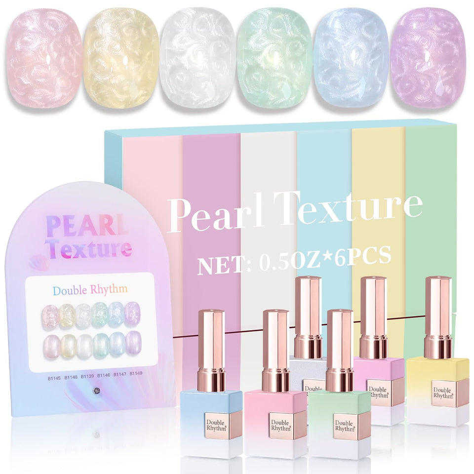 Double Rhythm front view showing six bottles and color coordination benefit