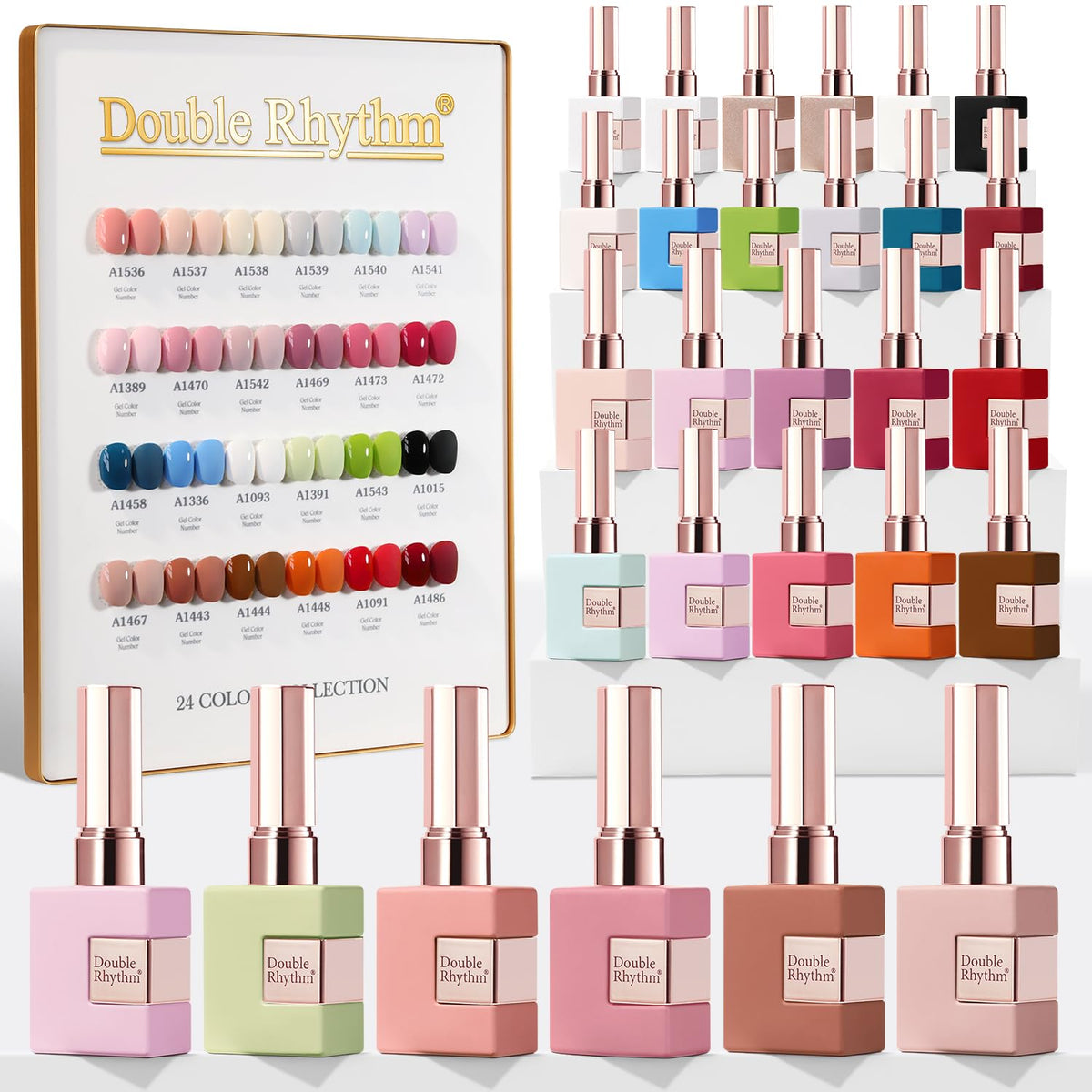 Double Rhythm front packaging showing the white pink collection for easy identification