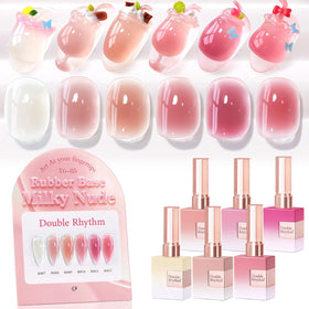 Double Rhythm front packaging showing six identical 15ml bottles and convenient set