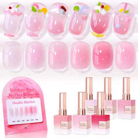 Double Rhythm front packaging showing six identical 15ml bottles and kit benefits