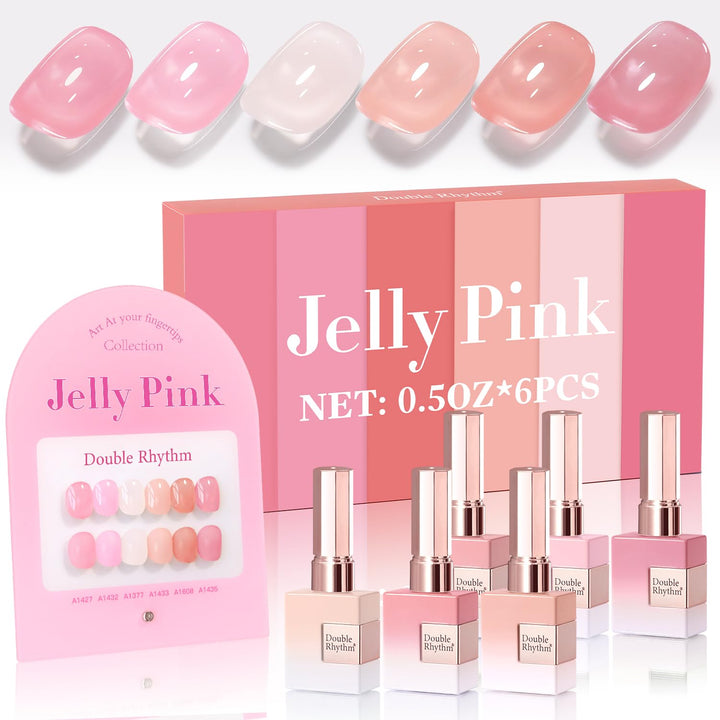 Double Rhythm front packaging showing six identical 15ml bottles and cohesive color