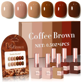 Double Rhythm front packaging showing six 15ml bottles for consistent color