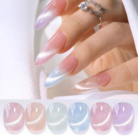 Double Rhythm front packaging showing six magnetic gel bottles and kit benefits