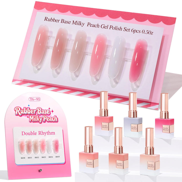 Double Rhythm front packaging showing six 15ml bottles and benefits
