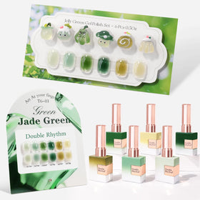 Double Rhythm front packaging showing six identical 15ml bottles and consistent color advantage