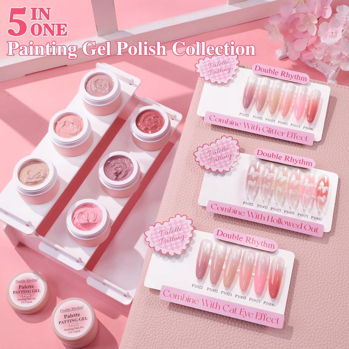 Double Rhythm grabbing pen holding a sponge piece for precise application and cleaner results