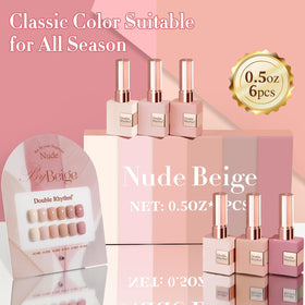 Double Rhythm in-use salon application with lamp curing to ensure durable manicure