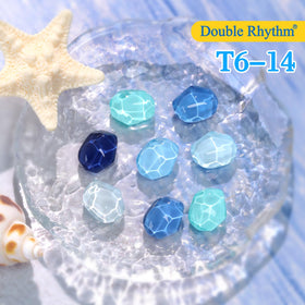 Double Rhythm label information close-up highlighting 9-free formulation