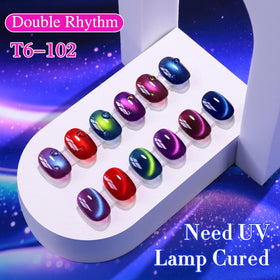 Double Rhythm label and ingredients close-up indicating 9 toxin-free