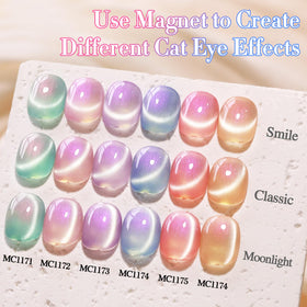 Double Rhythm lifestyle manicure setting showing finished nails and gift-ready presentation