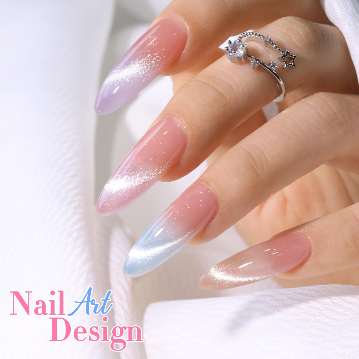 Double Rhythm lifestyle manicure setting showing finished nails and gift-ready appeal