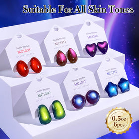 Double Rhythm lifestyle manicure showing finished nails and long-lasting shine