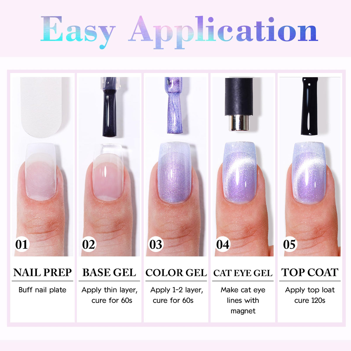 Double Rhythm manicure scene on table showing kit use for at-home nail art