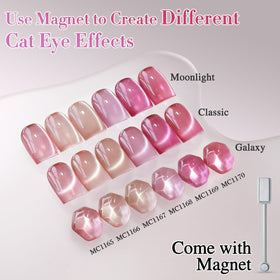 Double Rhythm magnetic wand detail ready to create reflective cat eye lines for precise art