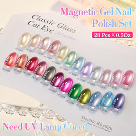 Double Rhythm nail art lifestyle scene with finished manicure showcasing salon-ready results