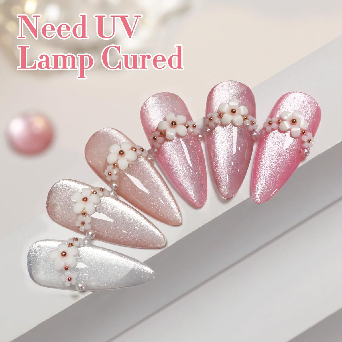 Double Rhythm polished nails on hand showcasing wearable shimmer and versatility