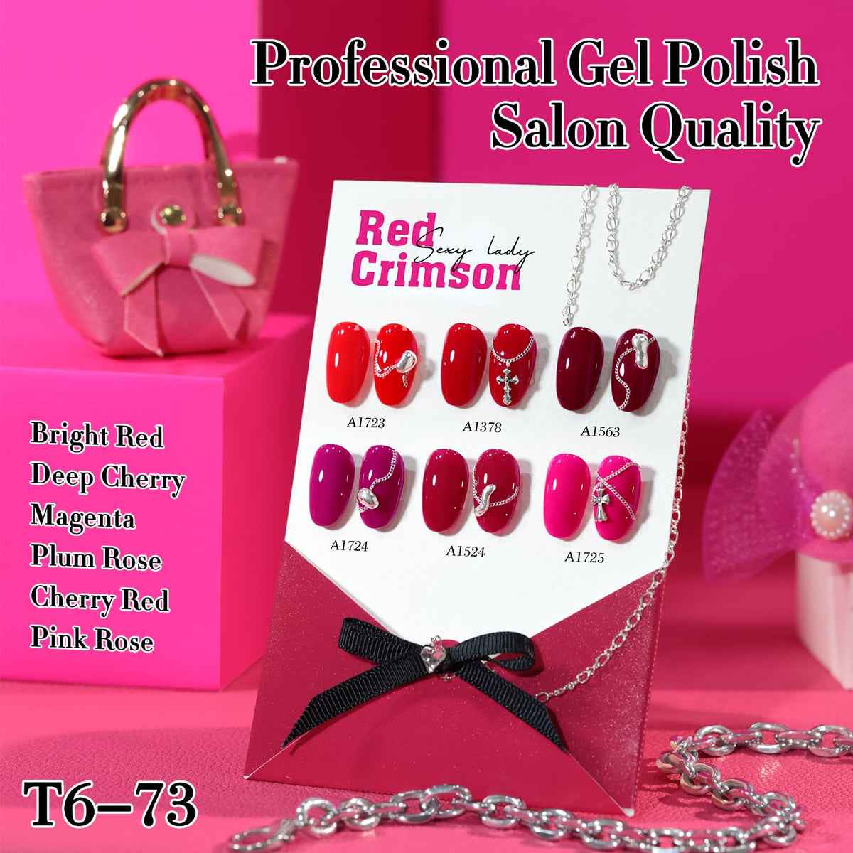 Double Rhythm nails in use at salon displaying cured glossy finish and salon-quality durability