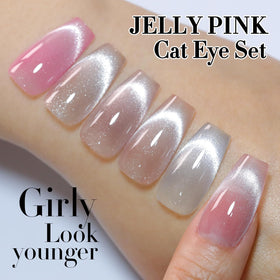 Double Rhythm polish brush stroke on nail showing smooth application benefit: even coverage