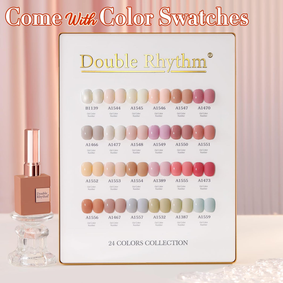 Double Rhythm kit arranged on salon table benefit: ready-for-use professional setup