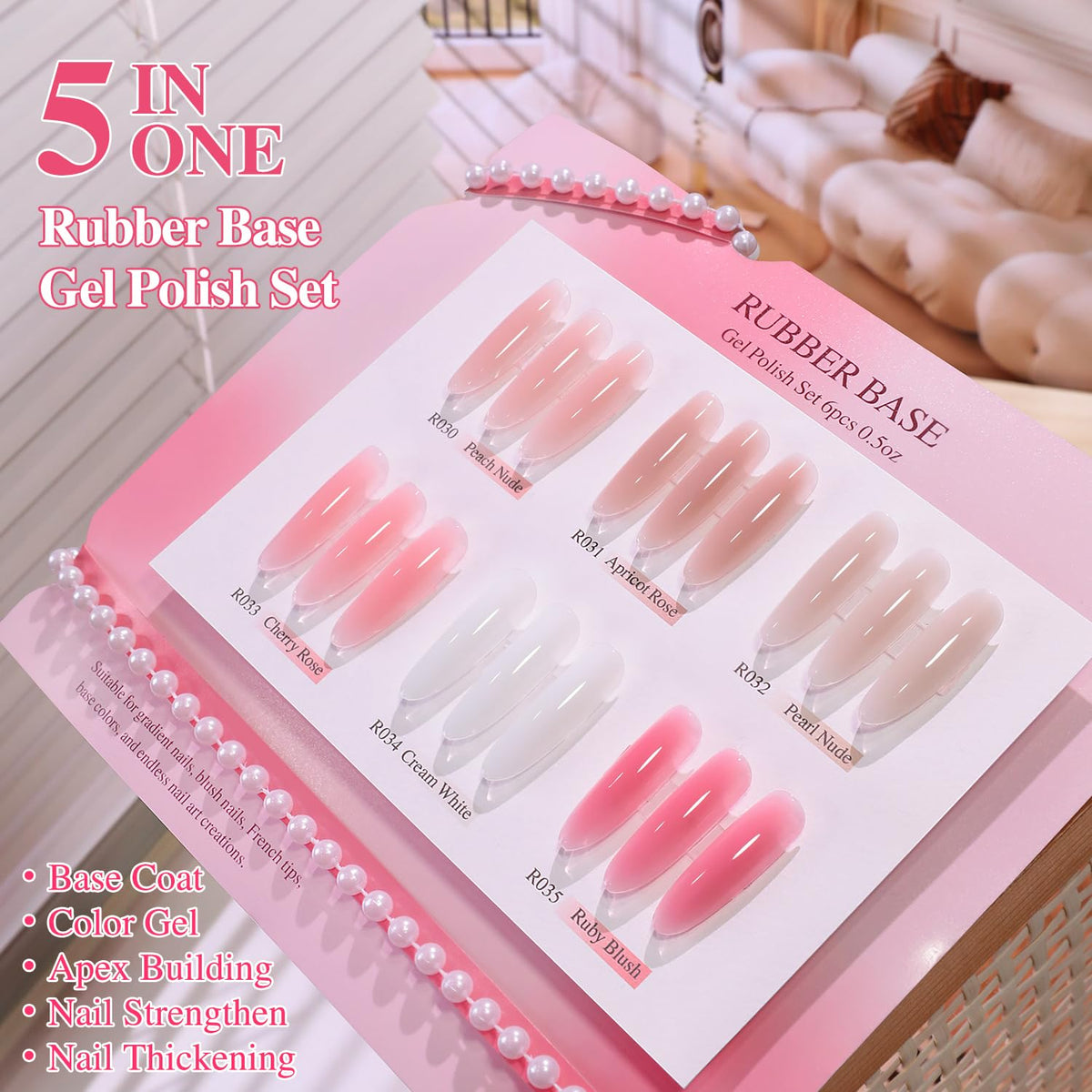 Double Rhythm brush stroke showing gel texture and smooth application benefit