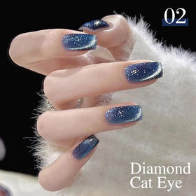 Double Rhythm texture glitter sheen showing sparkly pigment and high-gloss finish benefit