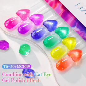 Double Rhythm texture gloss detail highlighting luminous finish and professional shine