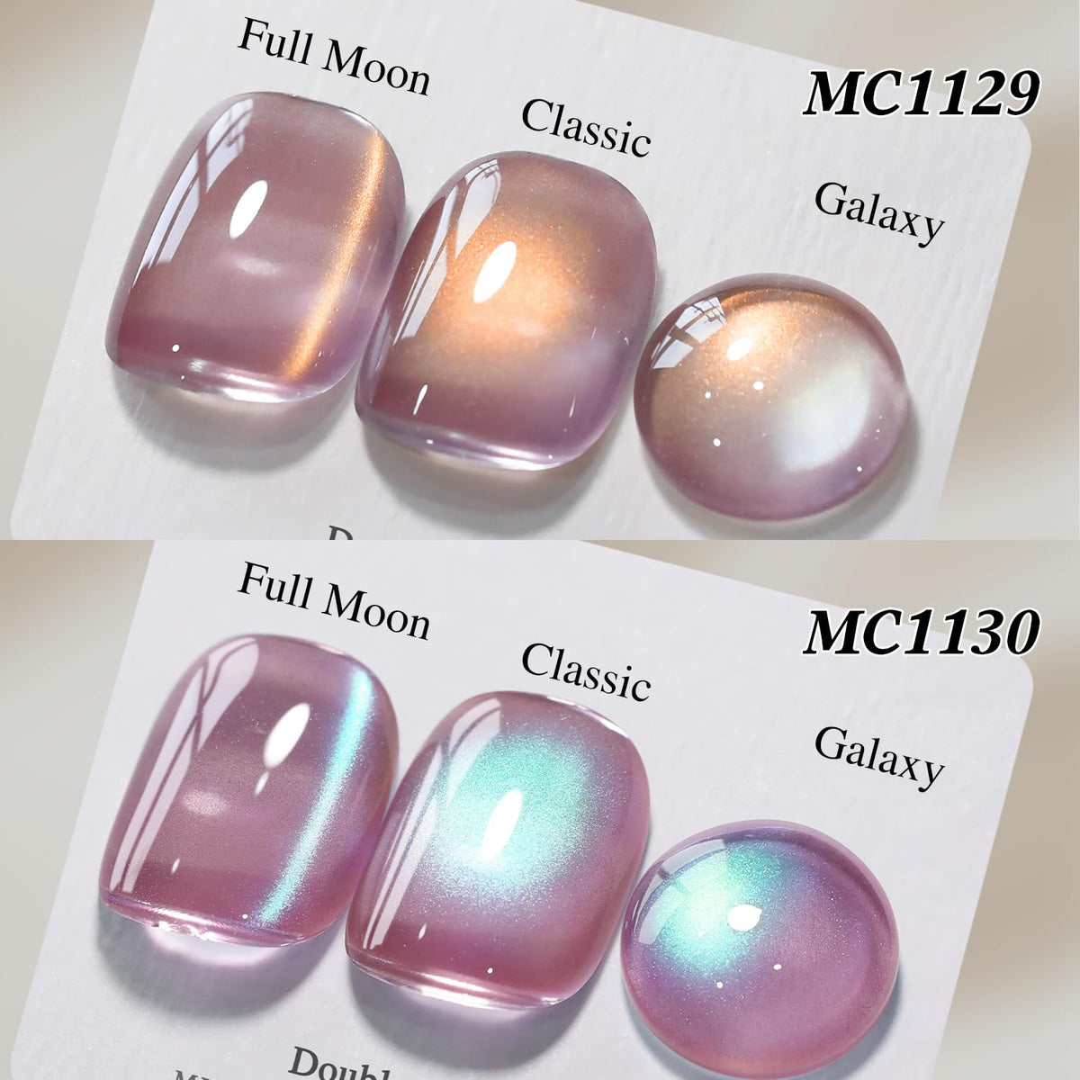 Double Rhythm texture shimmer macro showing holographic particles for intense sparkle