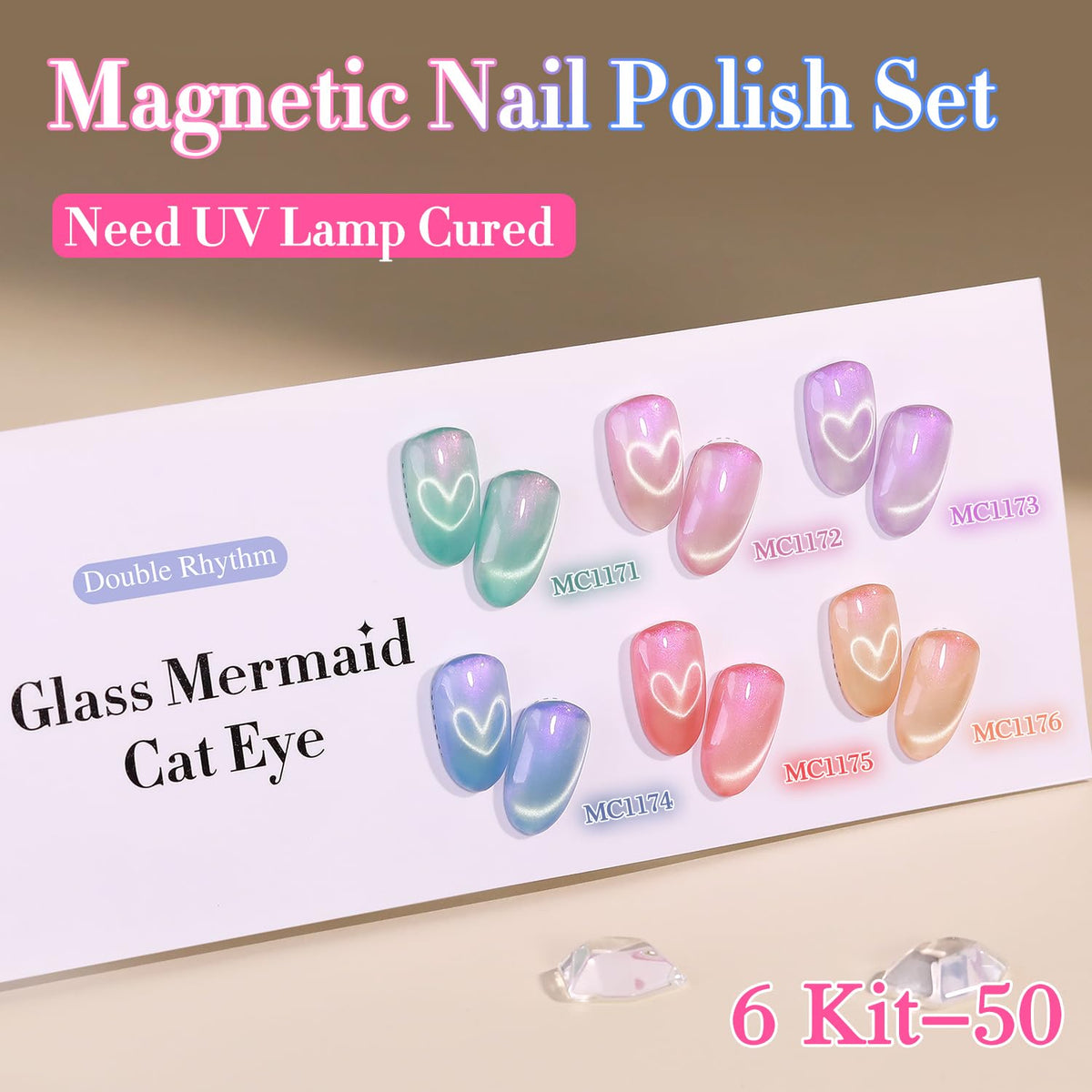 Double Rhythm top coat finish showing glossy protective seal and long-lasting brilliance