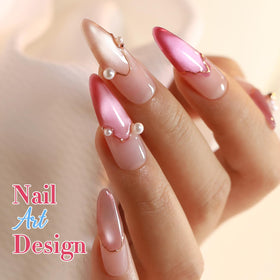 Double Rhythm topcoat shine reflection closeup showing glossy finish and long-lasting benefit