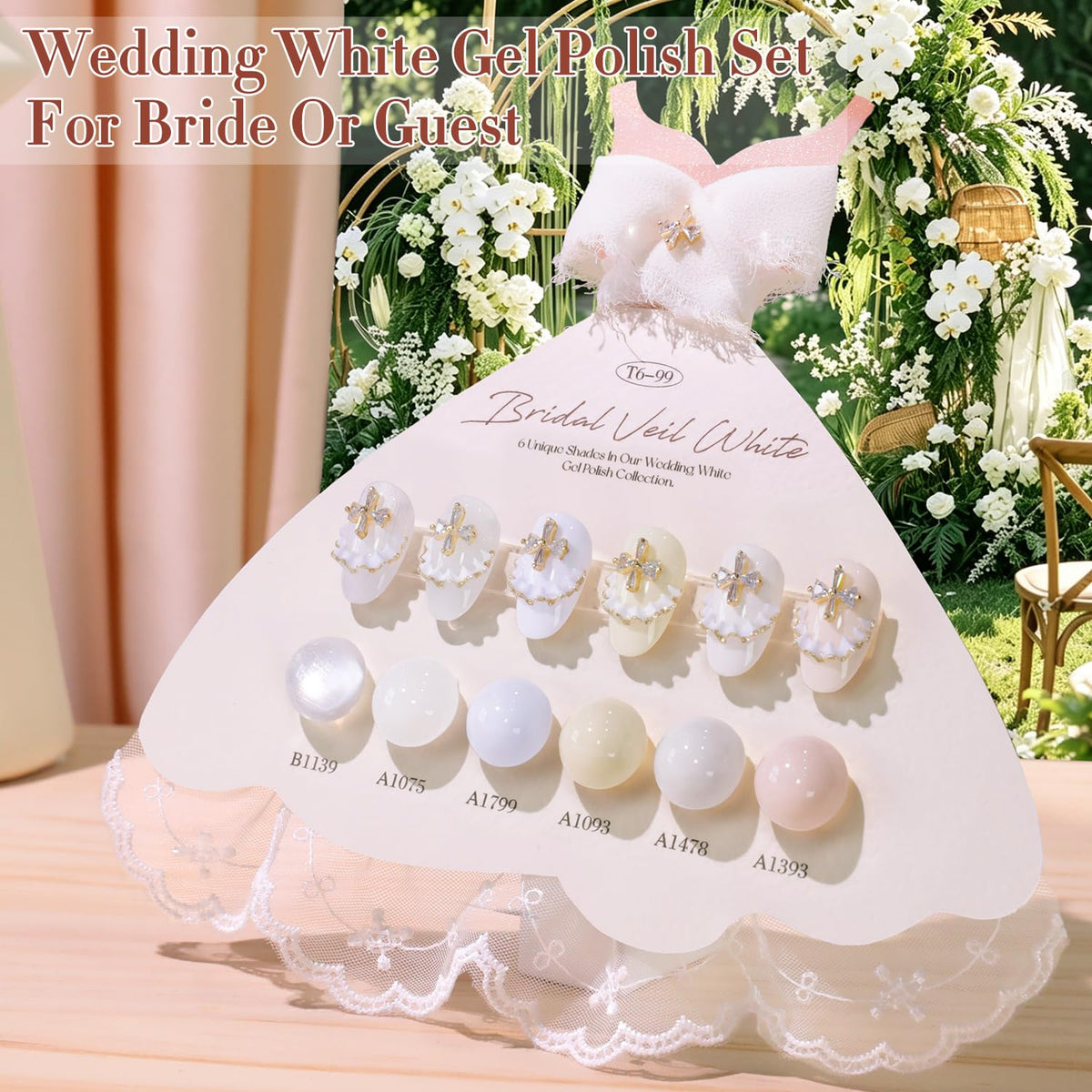Double Rhythm wedding manicure lifestyle shot highlighting elegant hands