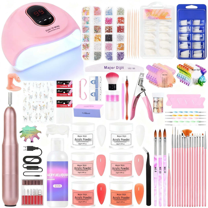 DouborQ complete kit laid out showing tools and powders for easy setup