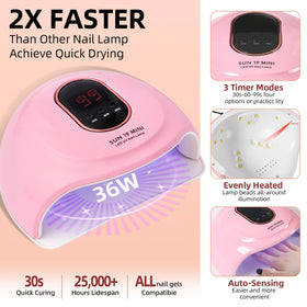 DouborQ finished acrylic nails lifestyle shot showing salon-quality, wearable results